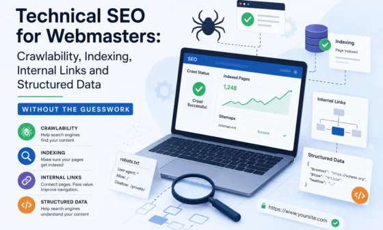 Technical SEO for Webmasters: Crawlability, Indexing, Internal Links and Structured Data Without the Guesswork