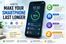 How to Make Your Smartphone Last Longer: Battery, Storage, Security and Everyday Care