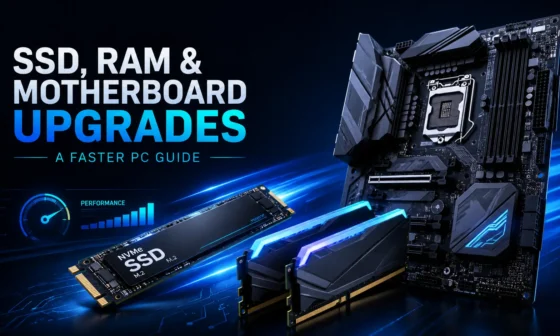 SSD, RAM and Motherboard Upgrade Guide for Faster PCs