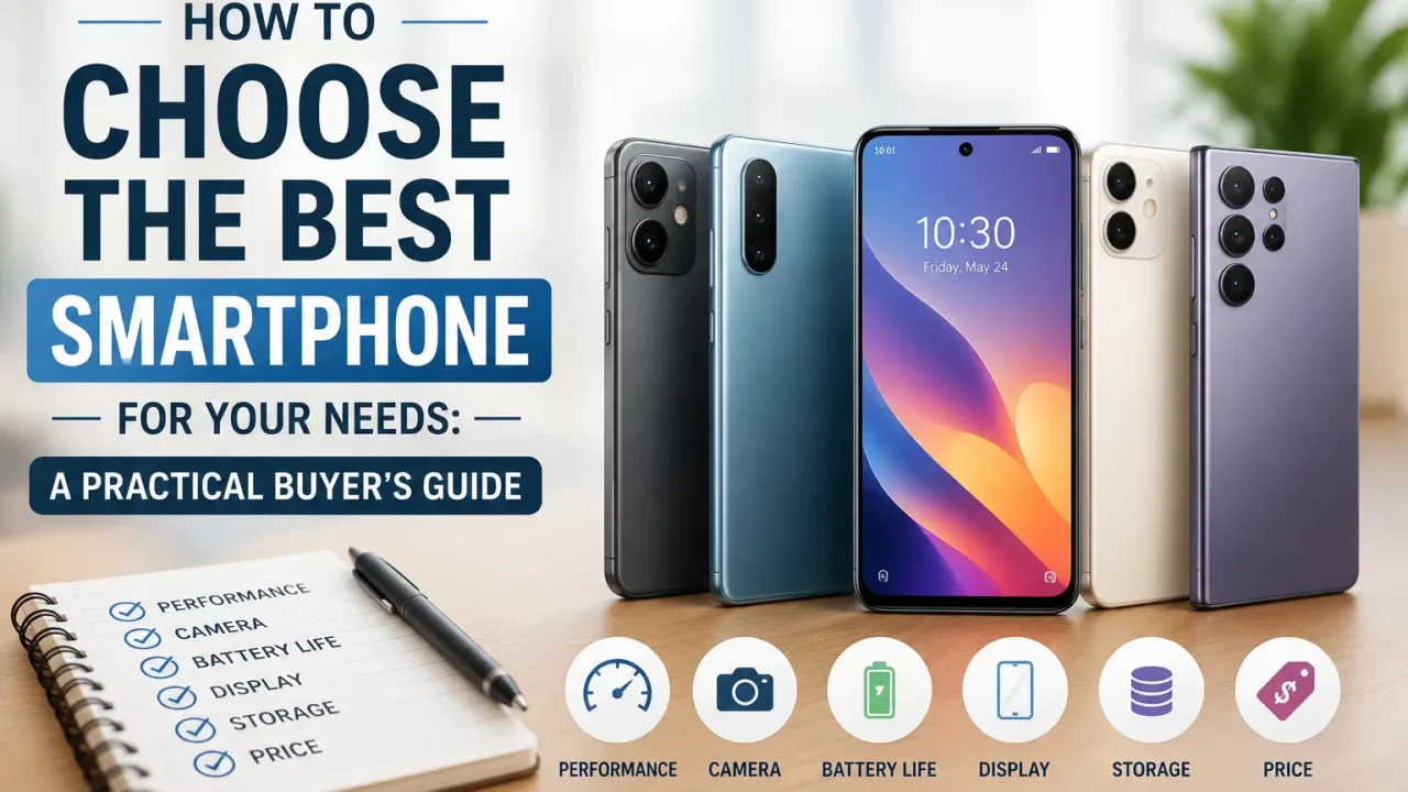 How to Choose the Best Smartphone for Your Needs: A Practical Buyer’s Guide