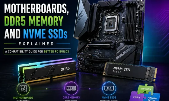 Motherboards, DDR5 Memory and NVMe SSDs Explained: A Compatibility Guide for Better PC Builds