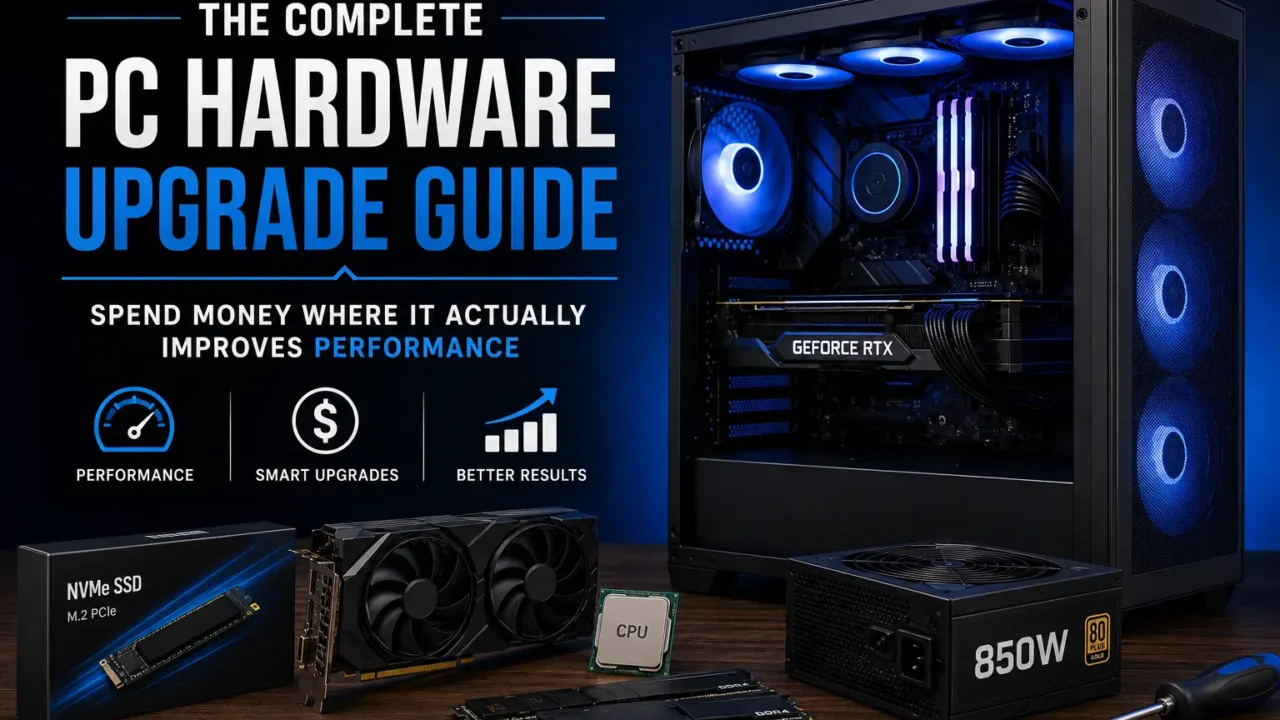 The Complete PC Hardware Upgrade Guide: Spend Money Where It Actually Improves Performance